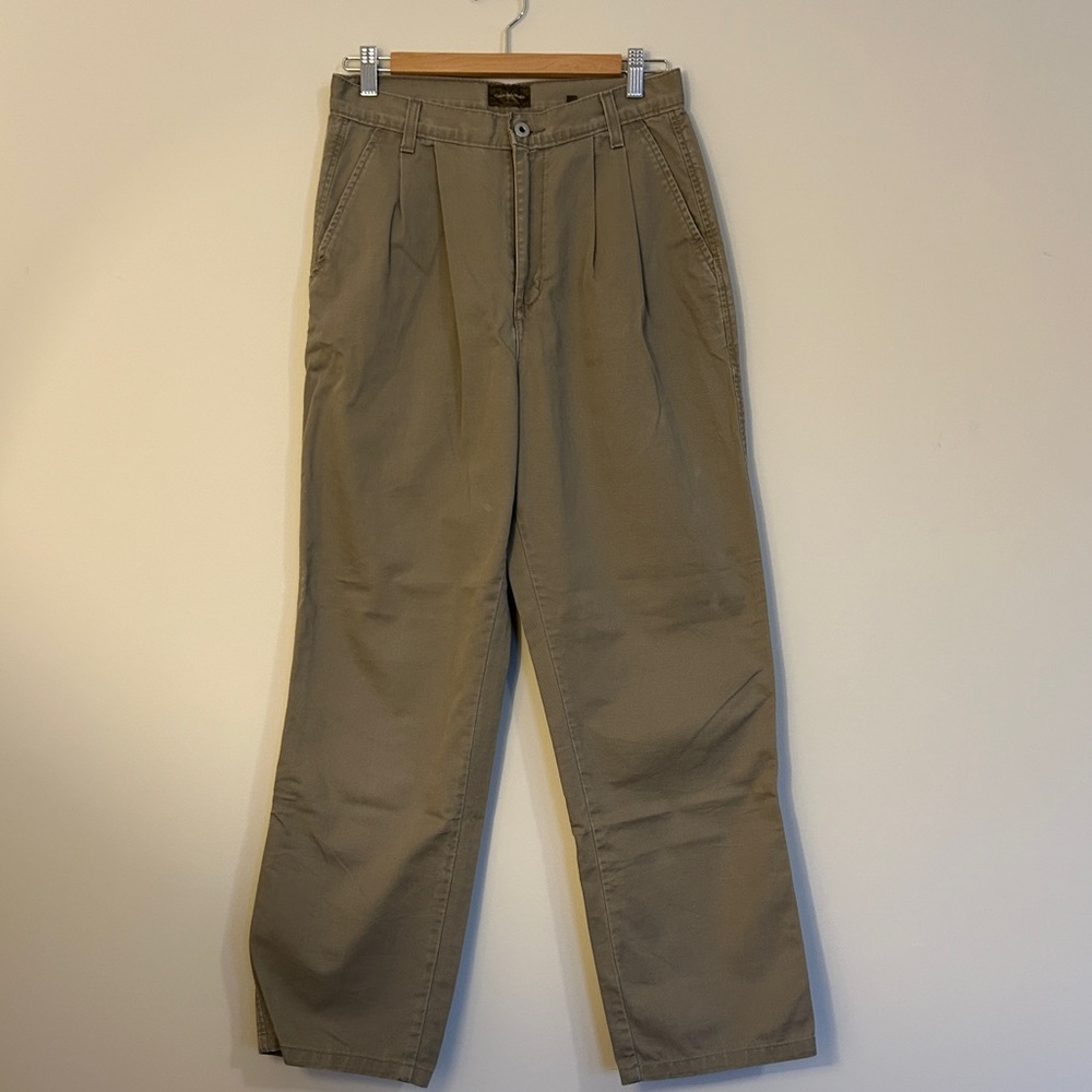 Vintage Calvin Klein Pleated Khaki Pants